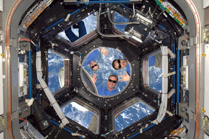 Astronauts 'Spacewalk' Without Spacesuits In Cosmic Prank